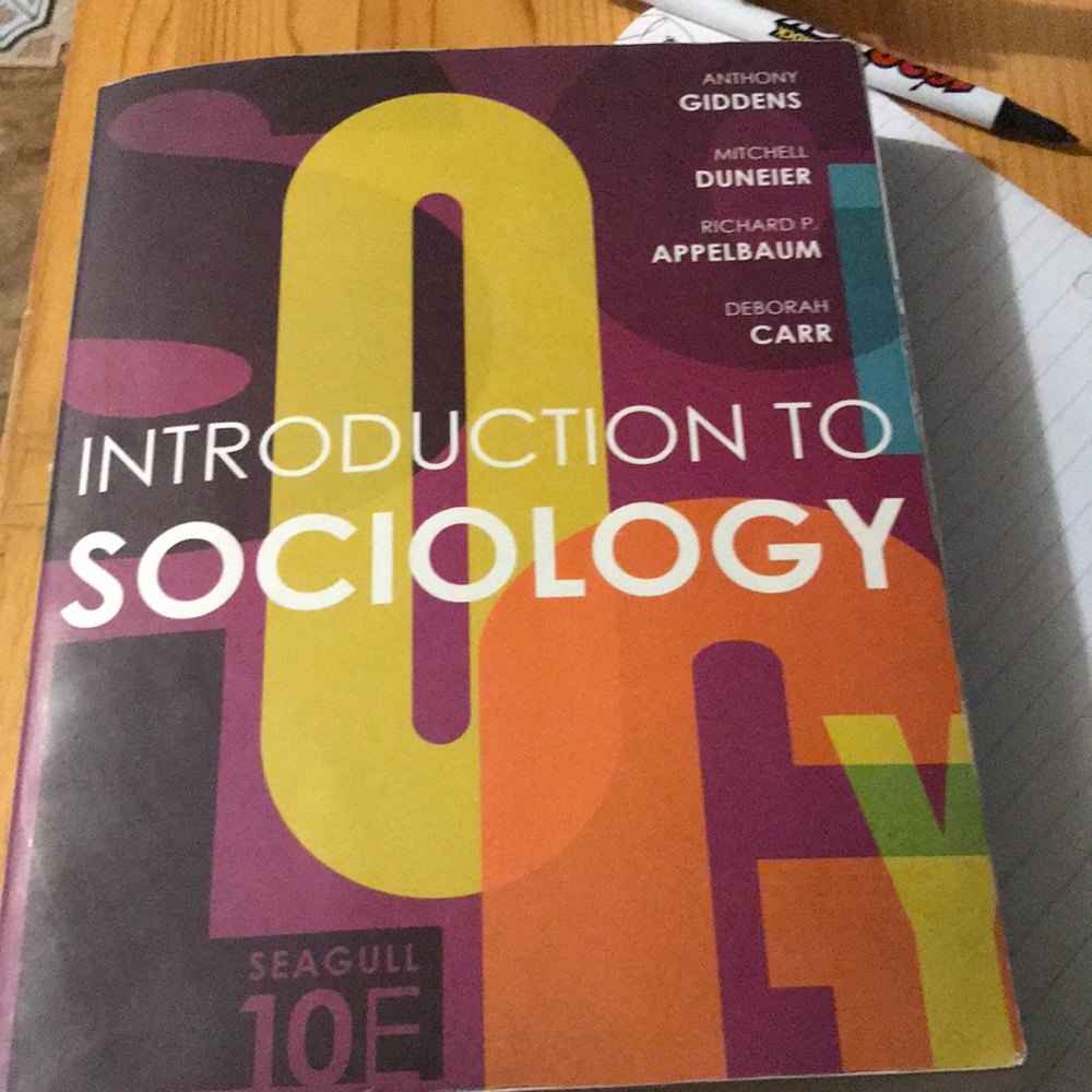 Introduction to Sociology text book